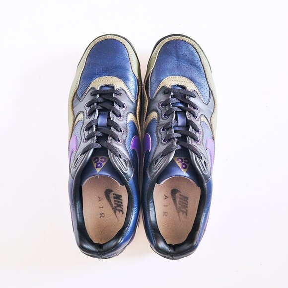 Nike Air Wildwood ACG Midnight Navy Court Purple Sneakers AO3116-400 - Size 8.5 - Picture 4 of 8